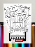 E-Coloring Book by Coloratura: The Opera Dolls